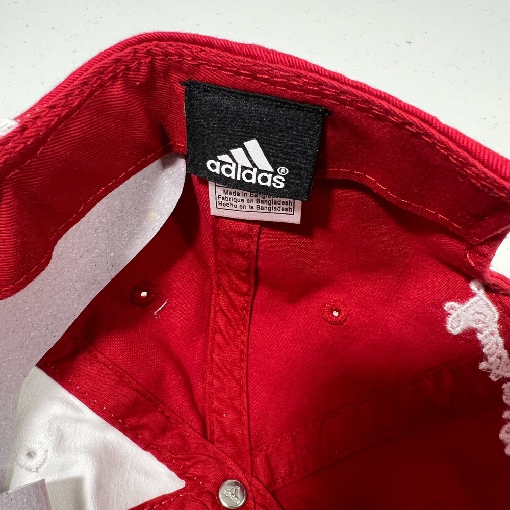 Adidas Womens Louisville Cardinals Red & White‎ with Rhinestones Hat Cap NWOT - Picture 7 of 8